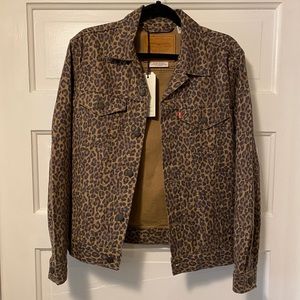 Leopard Levi’s Trucker Jacket